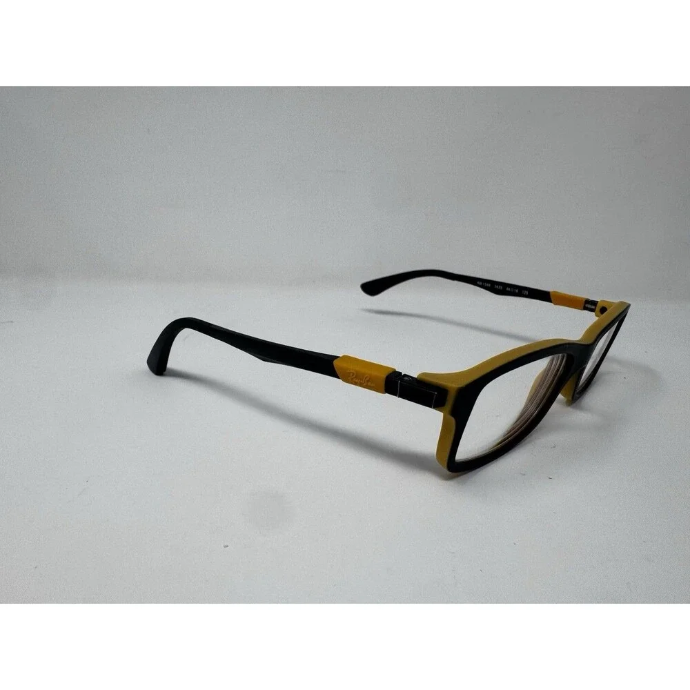Ray-Ban RB1546 3435 Junior Black/Dark Yellow Eyeglass Frames 46-16-125 Authentic